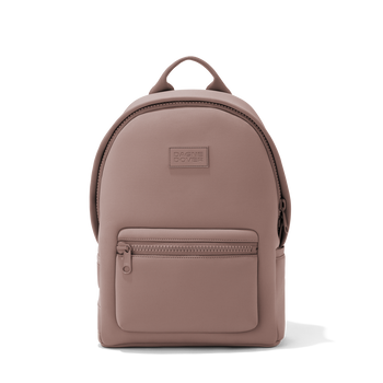 Dagne Dover medium Dakota Neoprene Backpack in pink. NoPDP