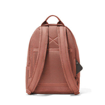 Dagne Dover medium Dakota airmesh Backpack in pink seen from the back.