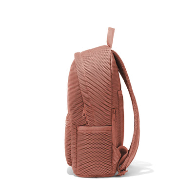 Dagne Dover medium Dakota airmesh Backpack in pink seen from the side.