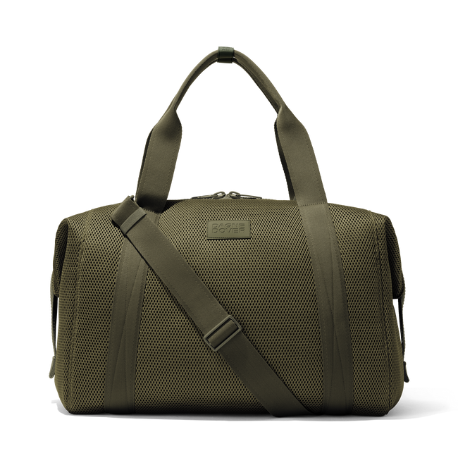 Landon Carryall in Dark Moss Air Mesh, Extra Large