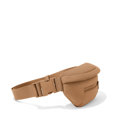 Dagne Dover Ace Fanny Pack in camel brown seen from the side