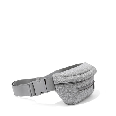 Dagne Dover Ace Fanny Pack in grey  seen from the side