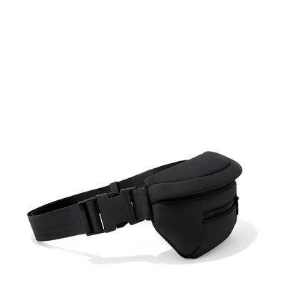 Dagne Dover Ace Fanny Pack in black  seen from the side