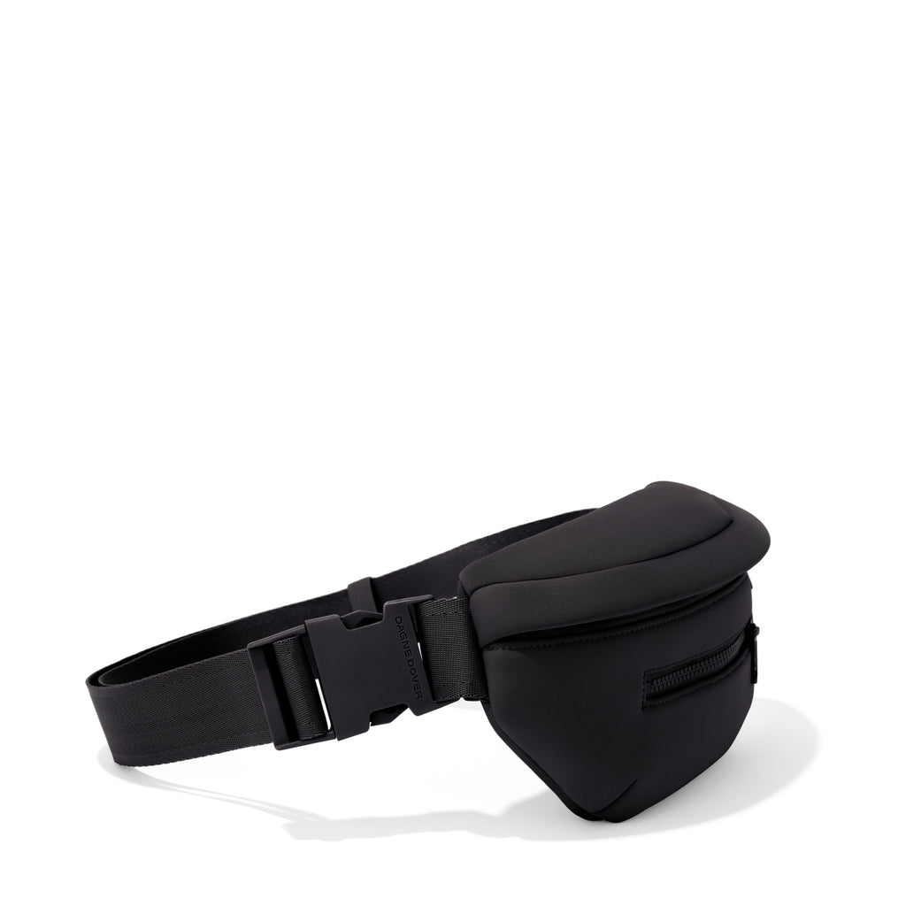 True Essential Black Crossbody Belt Bag