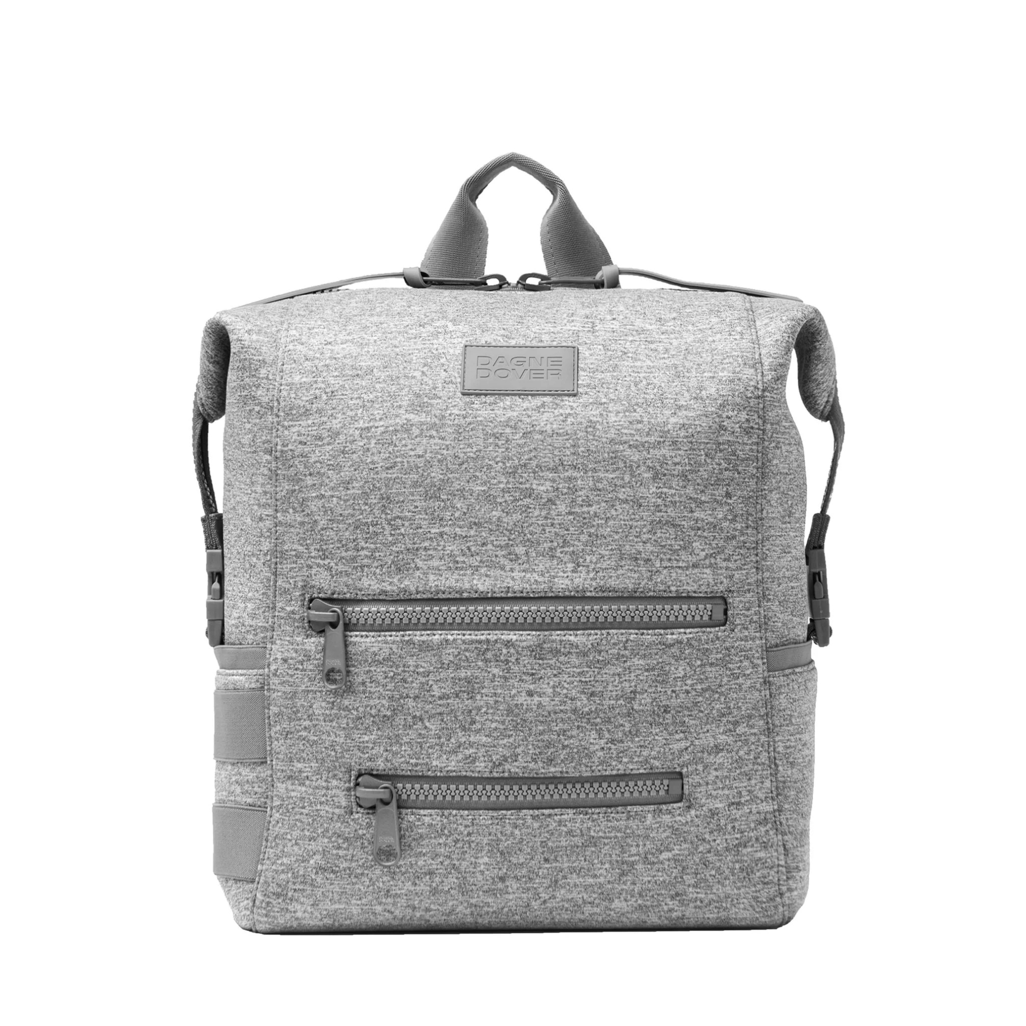 Indi Diaper Backpack in Heather Grey, Large