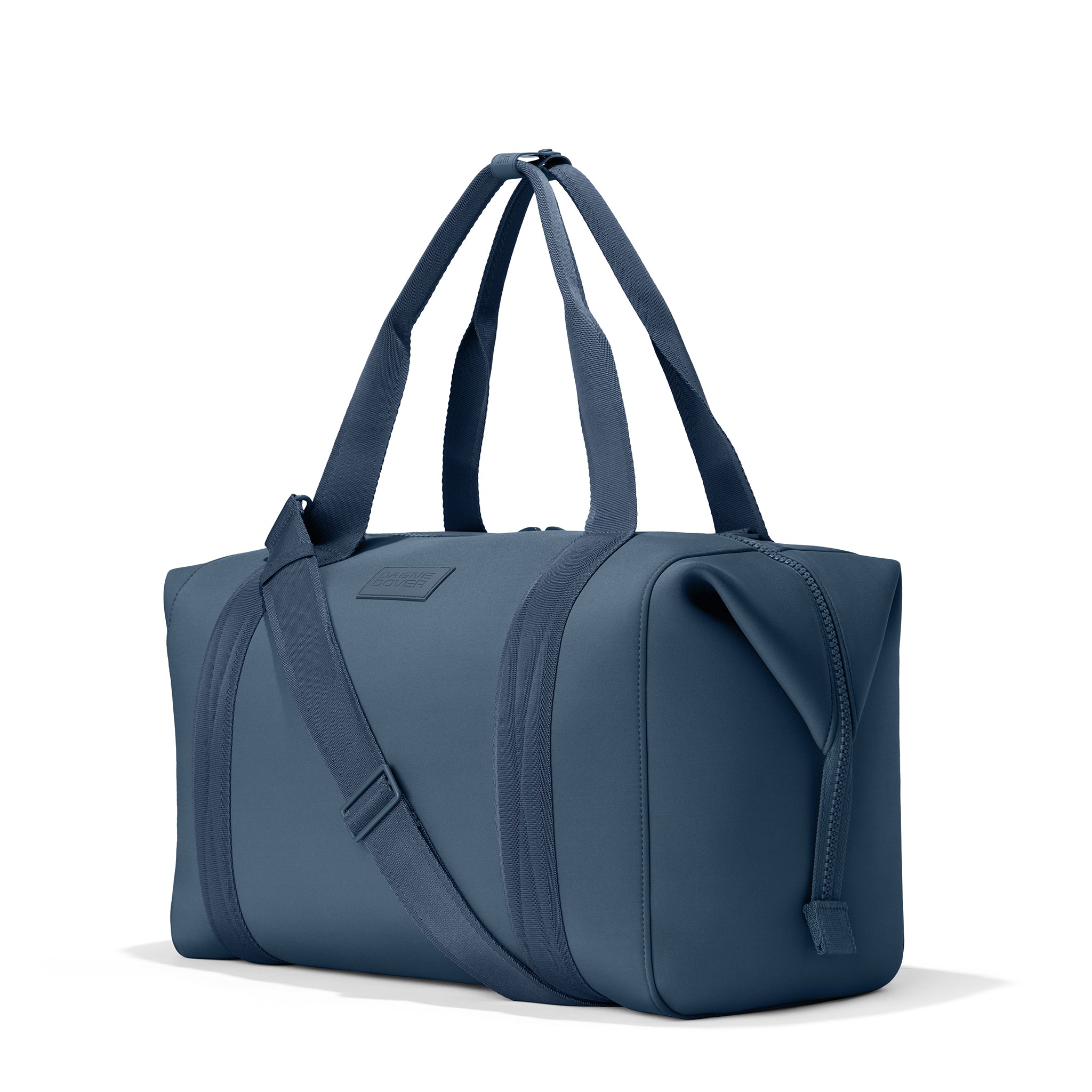 Dagne Dover Landon Carryall Duffle Bag Medium store Neoprene Ash Blue