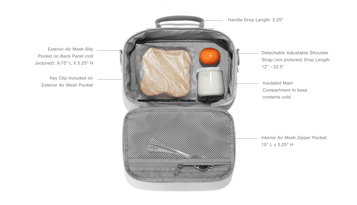 Axel Lunch Box Insulated Lightweight Lunch Box Dagne Dover