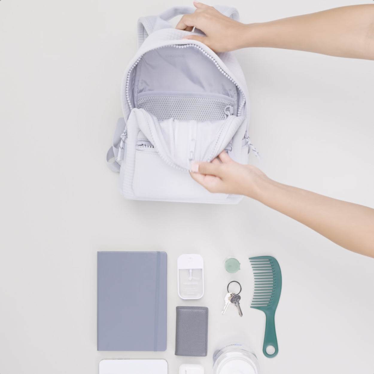 Dagne Dover - The Dakota backpacks come with thick elastic bands on the  side pocket, designed to keep your water bottle in place and easy to grab  on the move. #365