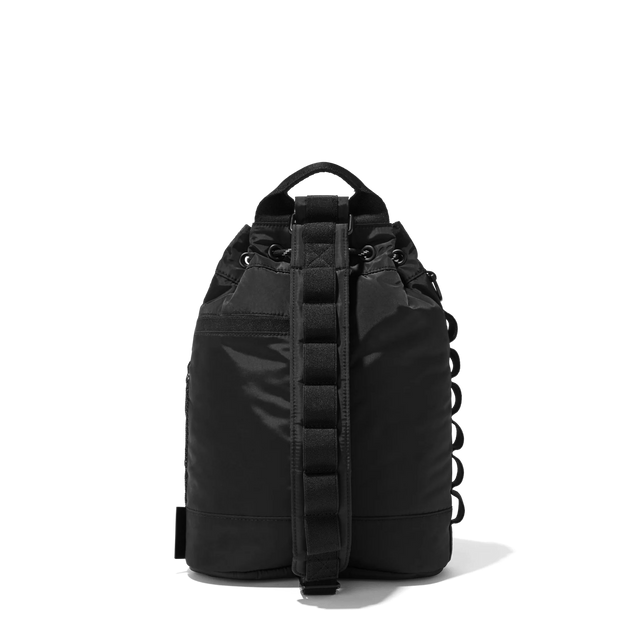 Dagne Dover Nova Sling Bag in black seen from the back.