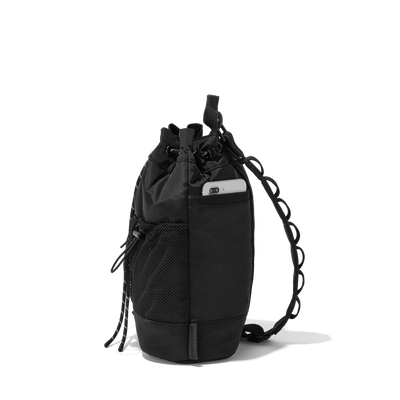 Dagne Dover Nova Sling Bag in black seen from the side.