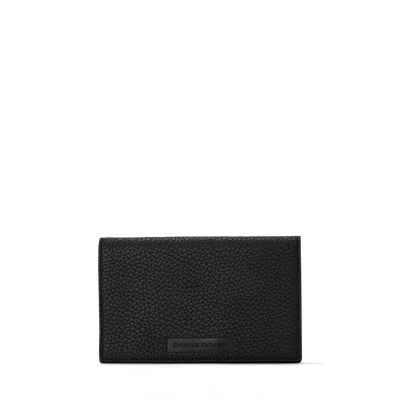 Dagne Dover Accordion Travel Wallet in black.