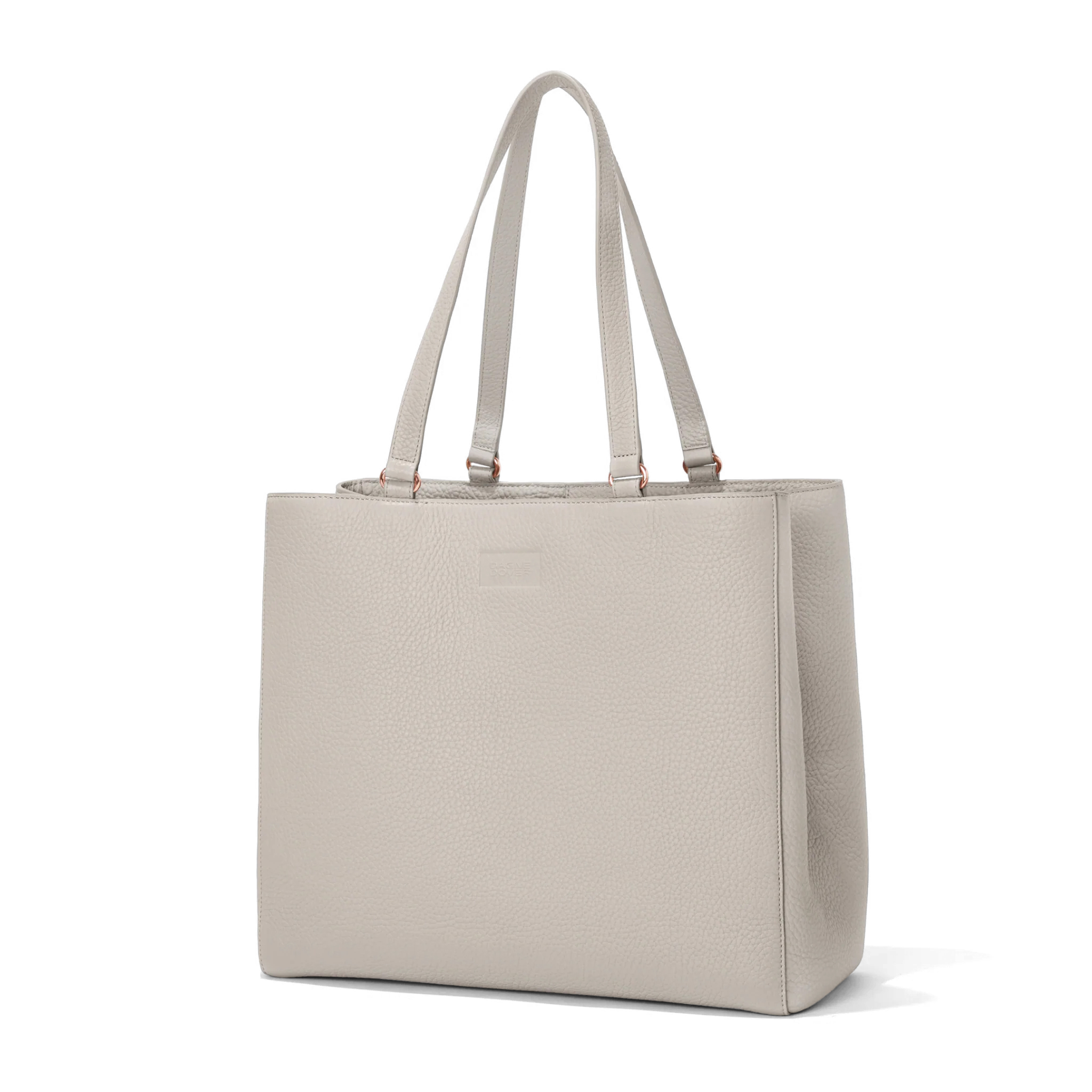 Dagne Dover 2024 - Charlie Tote, Bone (Leather)