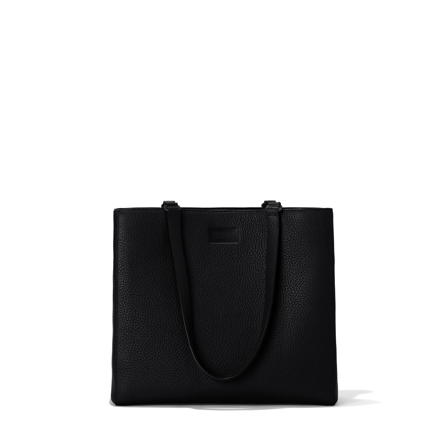 Calvin Klein Recycled Saffiano Tote Bag In Black