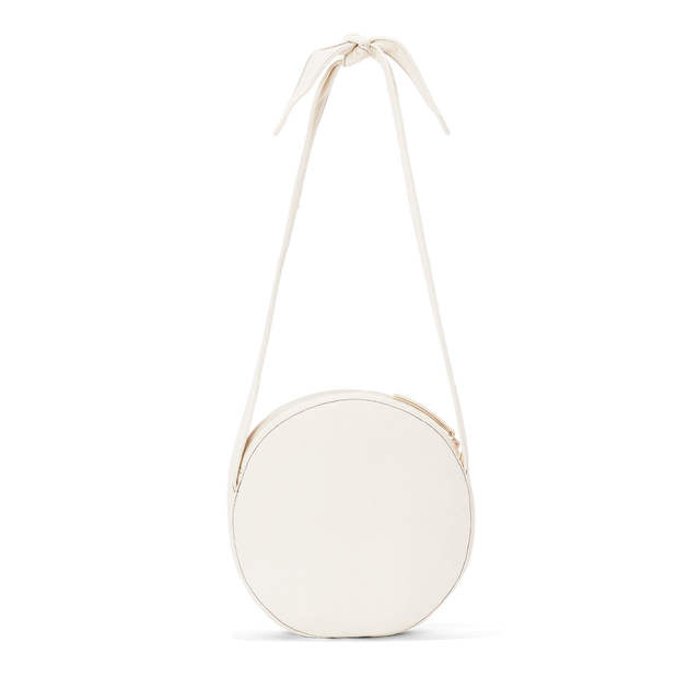 Dagne Dover Luna Shoulder Bag in white.