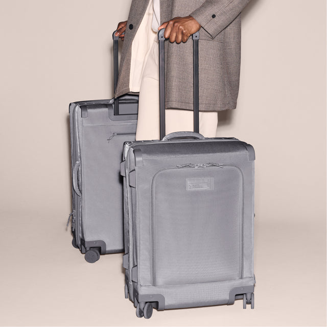 Sydney Checked Luggage in Onyx, Larger - 28.5 inch