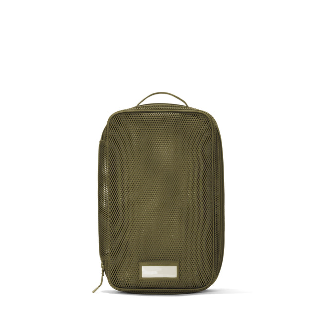 Roma Packing Cube in Dark Moss Air Mesh, Medium