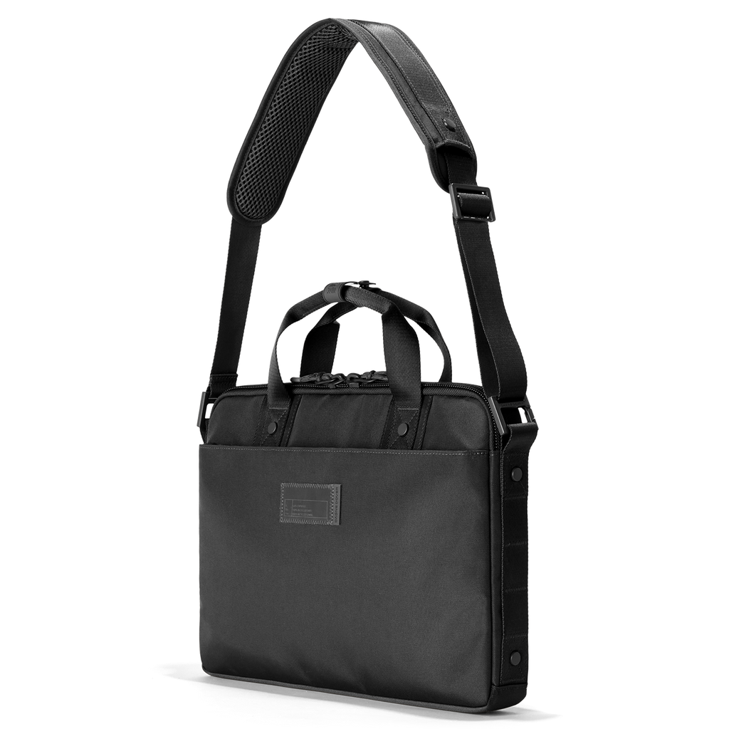 Thin Crossbody Strap - Black Leather – MOSS BAGS
