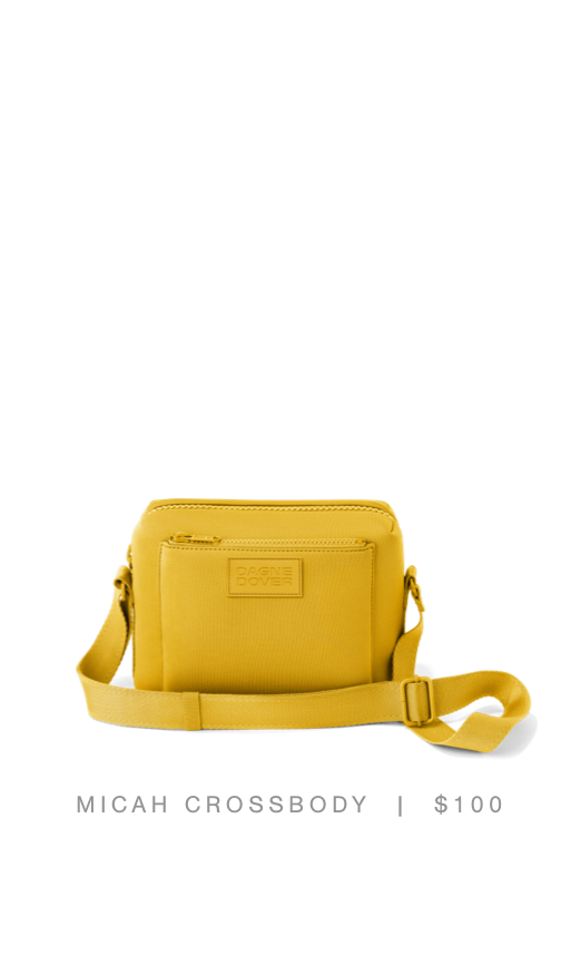 Micah Crossbody, Ochre - $100