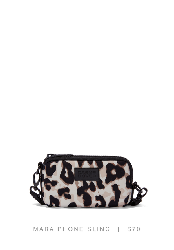 Mara Phone Sling, Leopard Print - $70