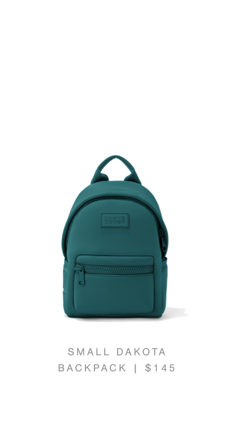 Small Dakota Backpack, Evergreen - $145