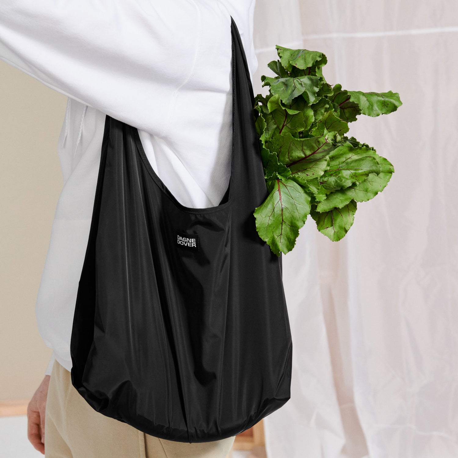 Dagne Dover Daily Tote Medium (Onyx) with Dust Bag